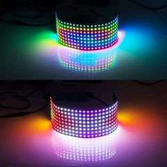 8x32 Addressable Flexible LED Matrix