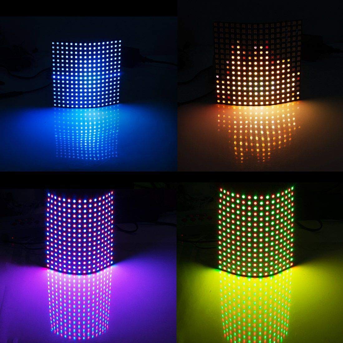Addressable Flexible WS2812B 16x16 Led Matrix Panel