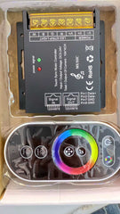 LED Strips Music RGBW 4CH RJ45 Sync Touch Controller
