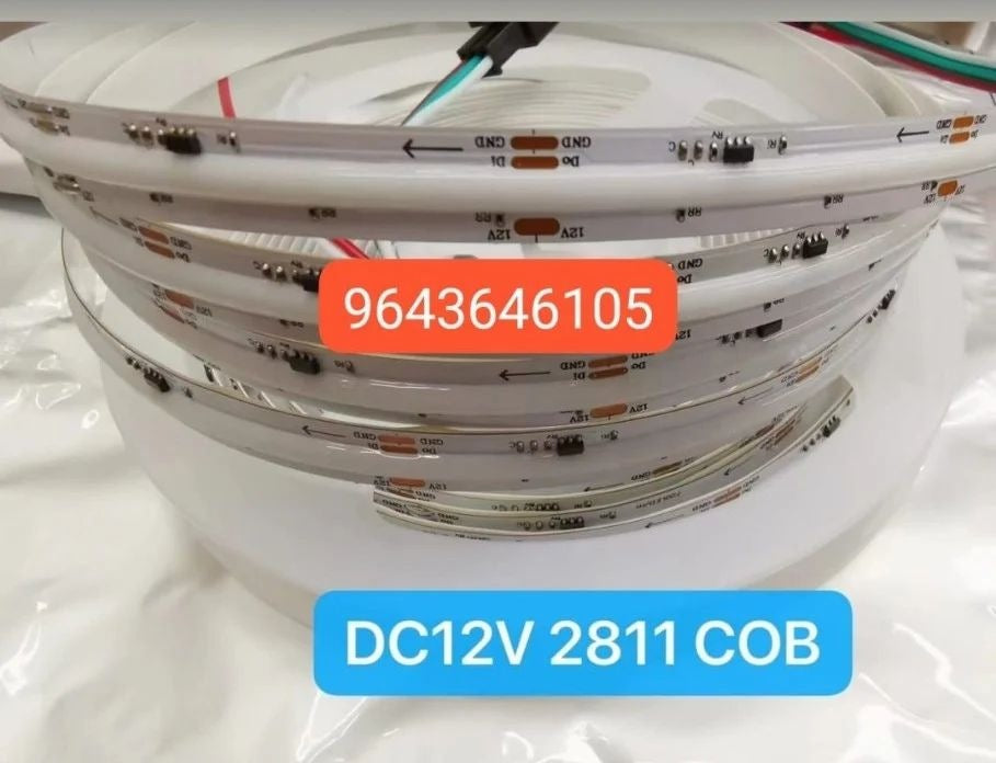 COB Pixel led strip WS2811 12v 720led/mtr 5MTR IP20