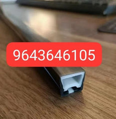 Silicon Flexible Led Profile Black 16*16mm 1mtr