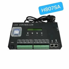 H807SA support offline led build & online Ledstudio and Artnet software
