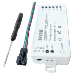 SP801E 4 SPI Channel MAX Output 4096Pixels WIFI Art-Net APP Control Digital Addressable LED Controller
