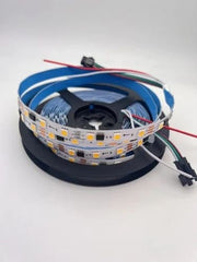 WS2811 Warm White Worldsemi Pixel Strip Light 12V ip20 60led/mtr