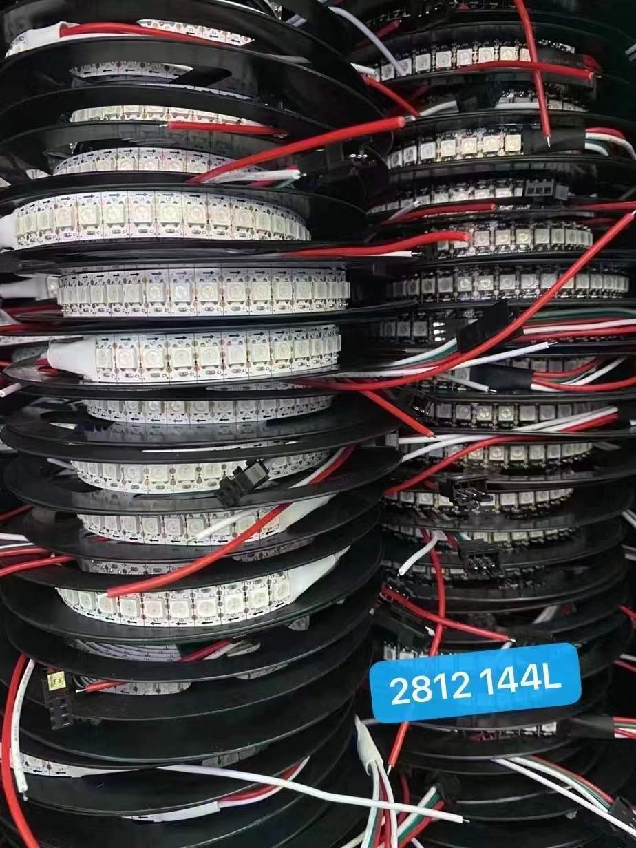 WS2812B Non-Waterproof 144 Pixel/1m Addressable Pixel Strip 5MTR IP20