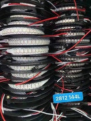 WS2812B Non-Waterproof 144 Pixel/1m Addressable Pixel Strip 5MTR IP20