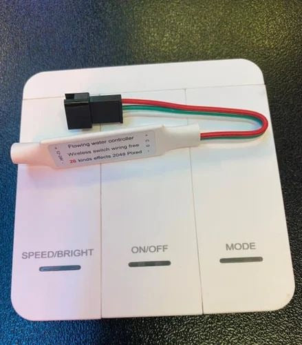 Wireless Running Led Strip Controller With 3 Keys Remote Controller