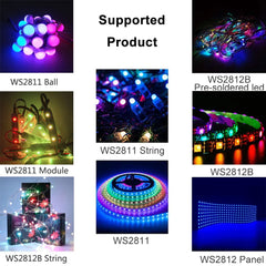 RF C17 Music Pixel Controller Ws2812b Ws2811