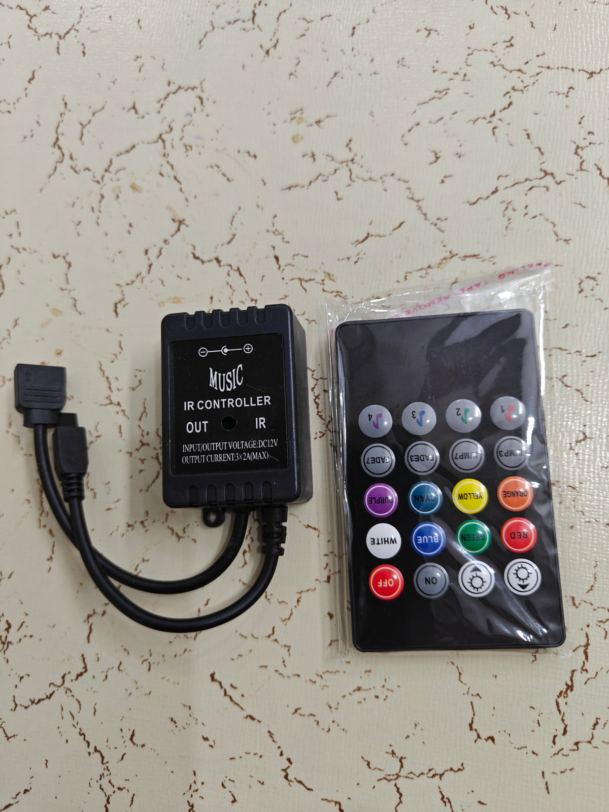 20-Key IR Music LED Controller