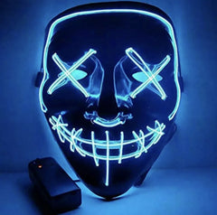Halloween Light up Mask Led Mask EL Wire Scary Mask