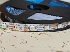 SK6812 RGBW 5V ADDRESSABLE PIXEL LED STRIP IP20 60LED/MTR