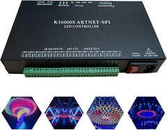 K16000S support Artnet online offine 16384 Pixels Controller