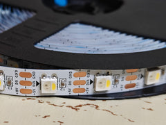 SK6812 RGBW 5V ADDRESSABLE PIXEL LED STRIP IP20 60LED/MTR