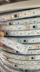 TM1834 RGBW 3000k Ip68 Dual Data 24v Waterproof pixel led light 1mtr