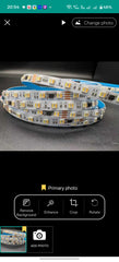 WS2805 5050SMD RGBCCT Pixel Led Strip Light 5 in 1 Dual Signal Addressable LED Lights RGB WW CW 3000K-6500K 24V 60Leds/m